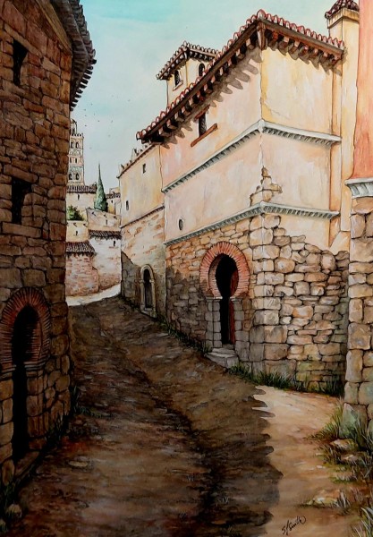 Calle Vendederas, Alhama de Granada, Circa 15th century.